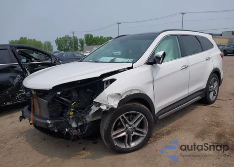 2019 Hyundai Santa Fe Xl Limited Ultimate из США, поврежденный, VIN KM8SRDHF0KU302300